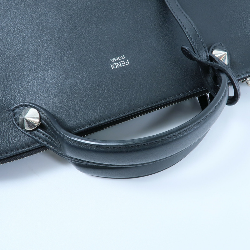 FENDI 牛皮皮革By The Way Medium手挽肩背兩用袋-7