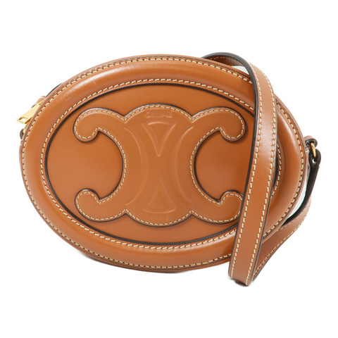 CELINE 牛皮皮革Triomphe肩背袋