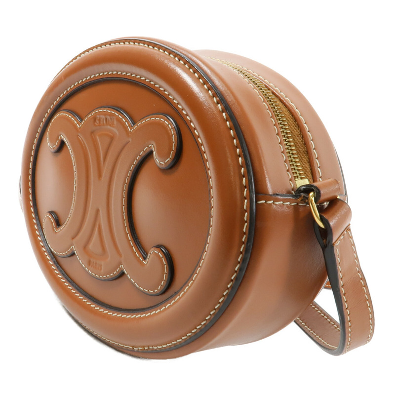 CELINE 牛皮皮革Triomphe肩背袋-1