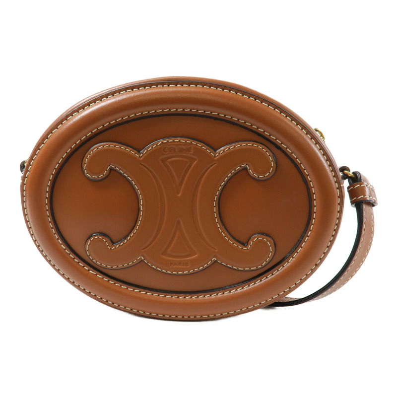 CELINE 牛皮皮革Triomphe肩背袋-2