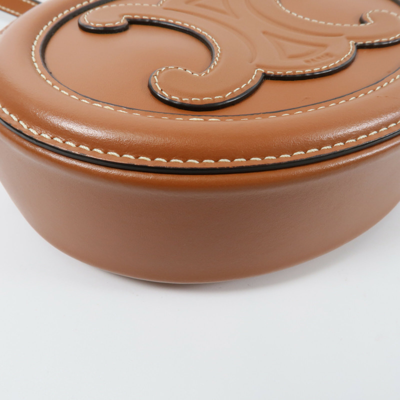 CELINE 牛皮皮革Triomphe肩背袋-9