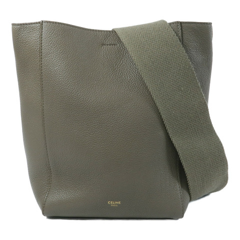 CELINE 牛皮皮革Sangle Bucket Small肩背袋