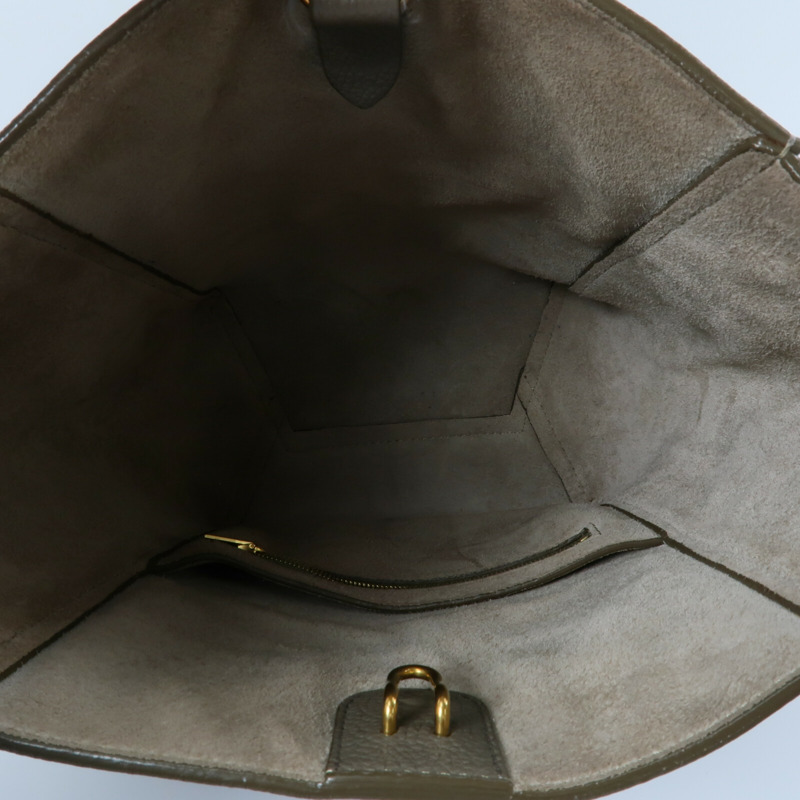 CELINE 牛皮皮革Sangle Bucket Small肩背袋-4