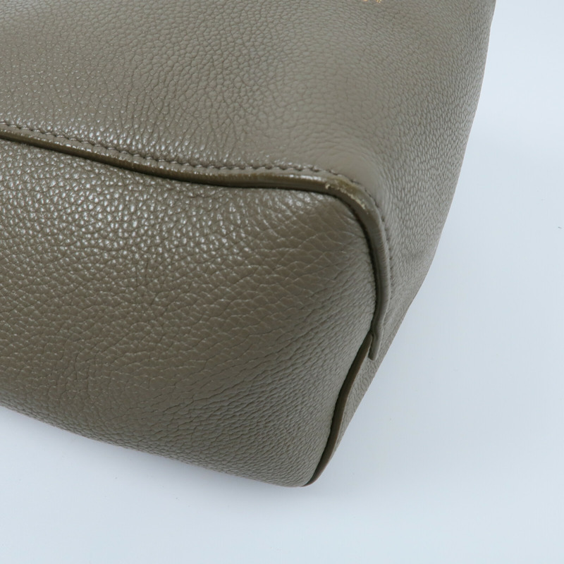 CELINE 牛皮皮革Sangle Bucket Small肩背袋-9