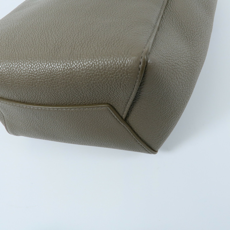CELINE 牛皮皮革Sangle Bucket Small肩背袋-12