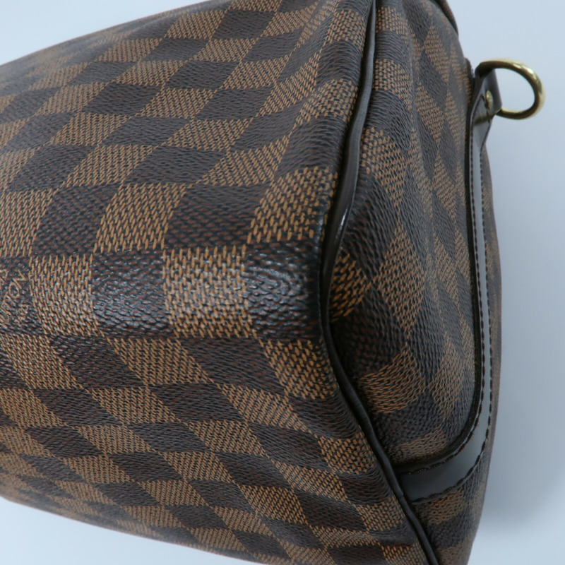 LOUIS VUITTON Damier Speedy Bandouliere 手挽肩背兩用袋-15