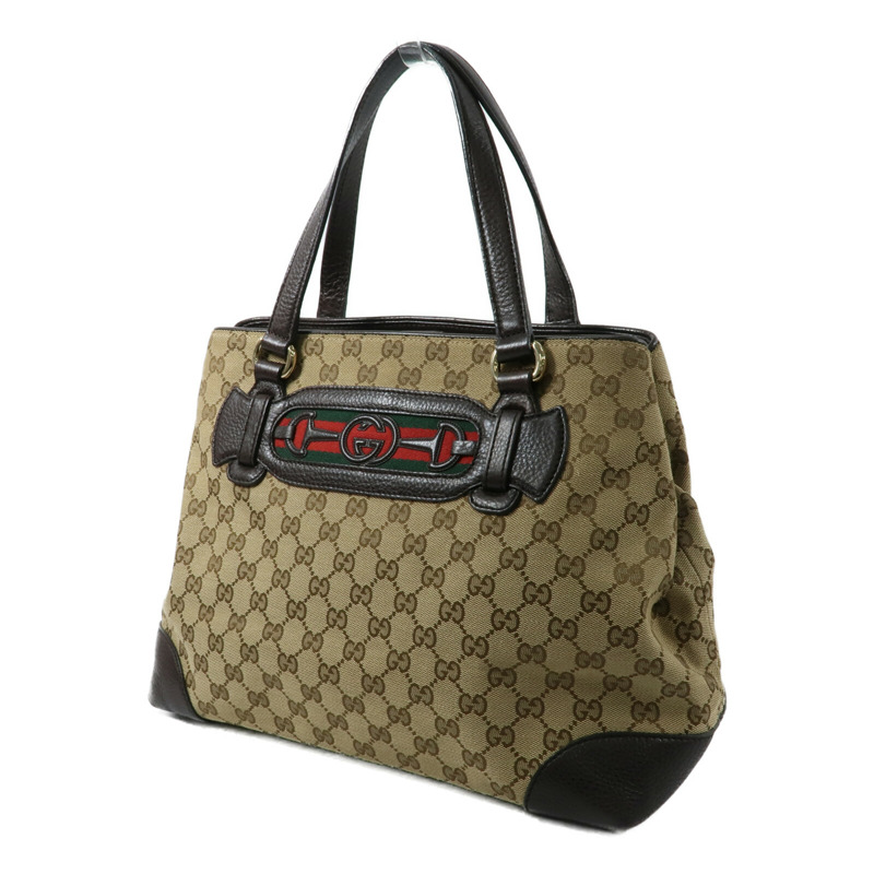 GUCCI 帆布Shoulder Bag肩背袋-1