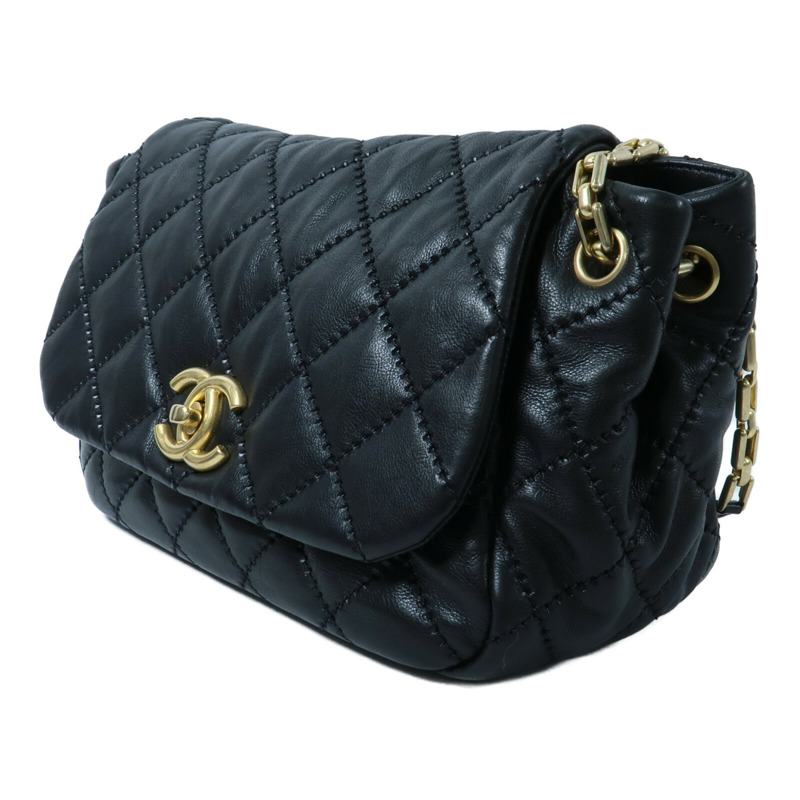 CHANEL 牛皮皮革Chain Shoulder Bag鏈帶肩背袋-2