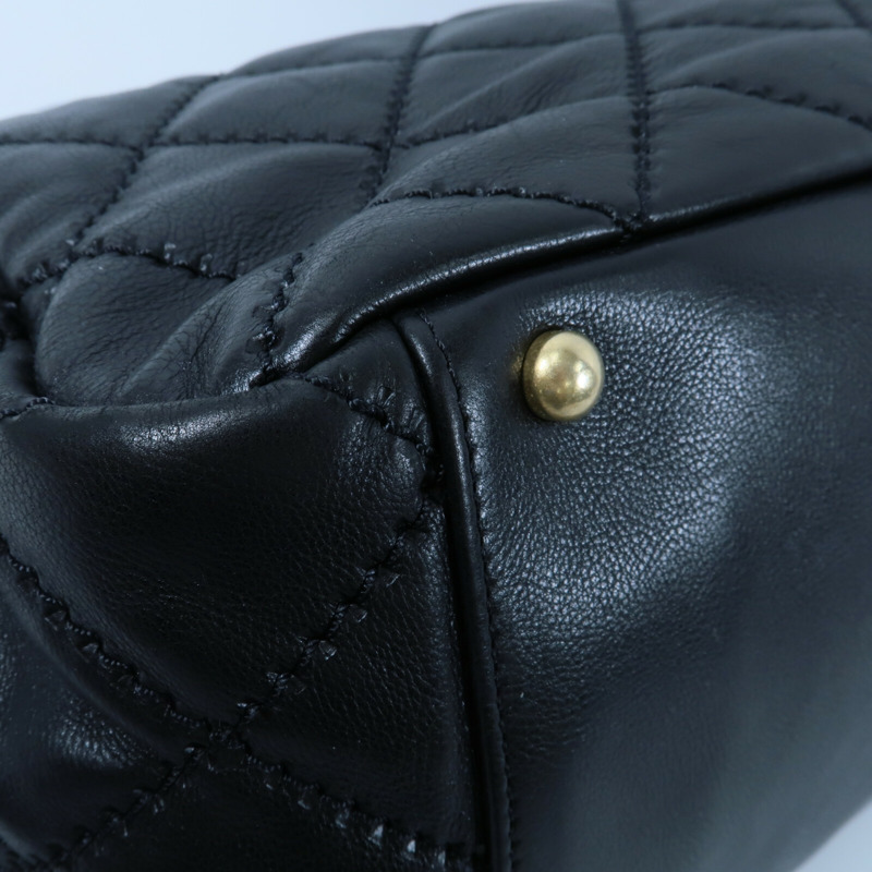 CHANEL 牛皮皮革Chain Shoulder Bag鏈帶肩背袋-13