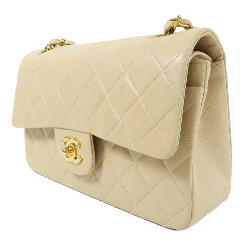 CHANEL 羊皮皮革Vintage Classic 23鏈帶肩背袋-2