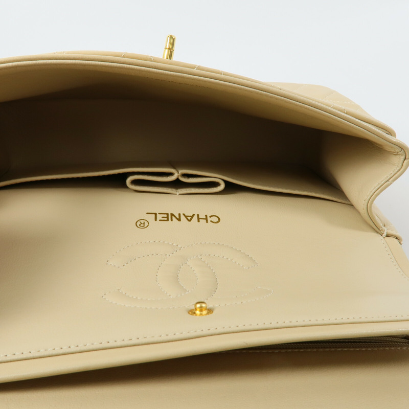 CHANEL 羊皮皮革Vintage Classic 23鏈帶肩背袋-4