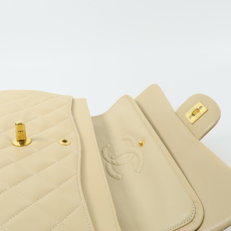 CHANEL 羊皮皮革Vintage Classic 23鏈帶肩背袋-5