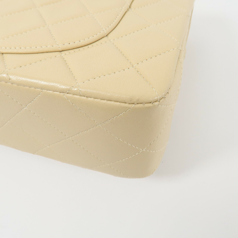 CHANEL 羊皮皮革Vintage Classic 23鏈帶肩背袋-15