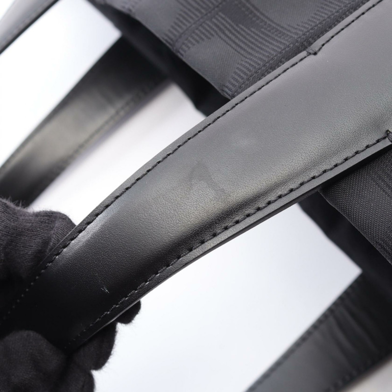 香奈兒新款旅行系列 MM 手袋 A15991 皮革尼龍帆布 黑色 二手 女士-9