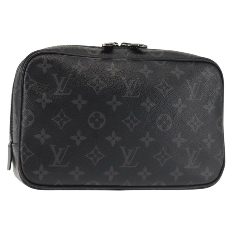【日本直送】路易威登 Monogram Eclipse Trousse 盥洗包 GM 包 M43383 LV 正品 143472-0