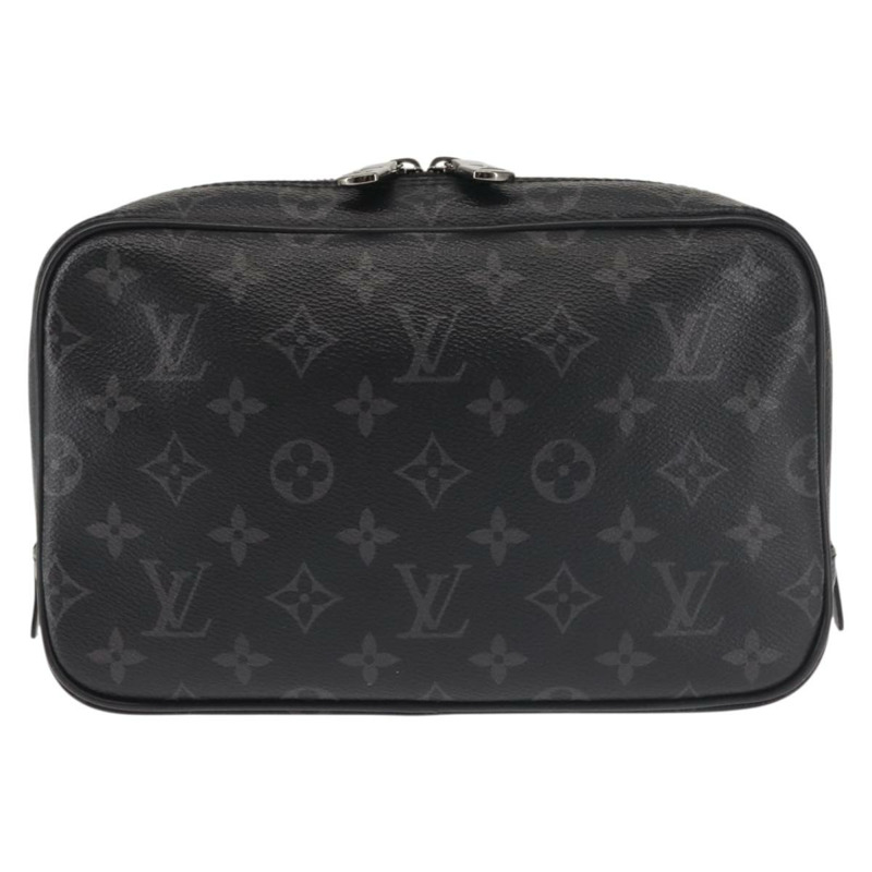 【日本直送】路易威登 Monogram Eclipse Trousse 盥洗包 GM 包 M43383 LV 正品 143472-12