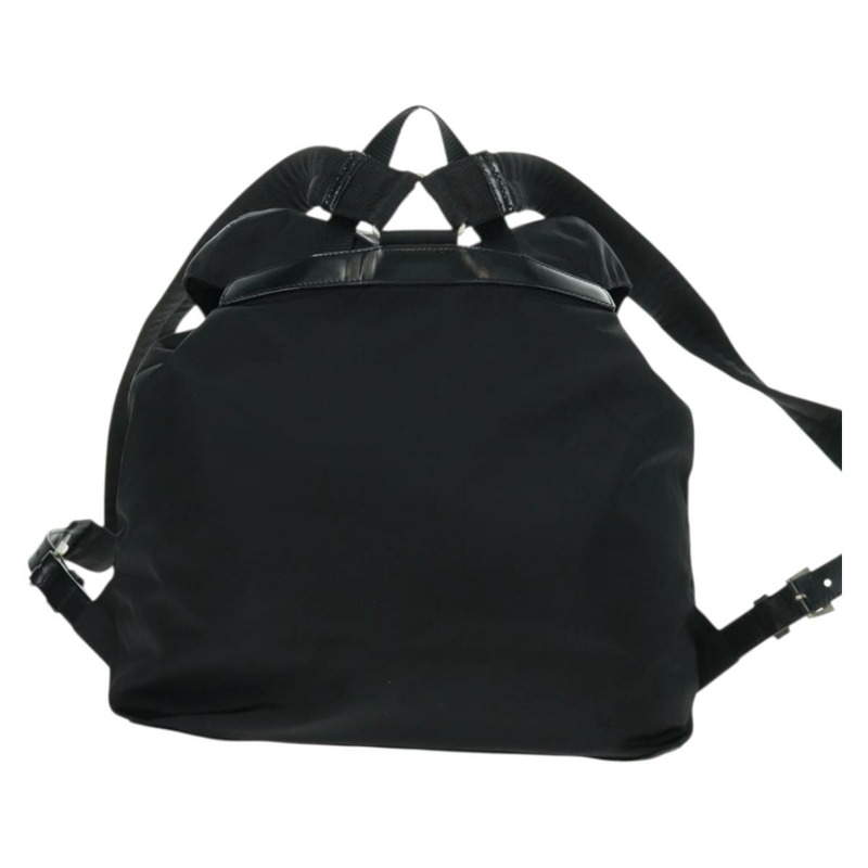 【日本直送】PRADA 雙肩包 尼龍 黑色 銀色 正品 162340A-1