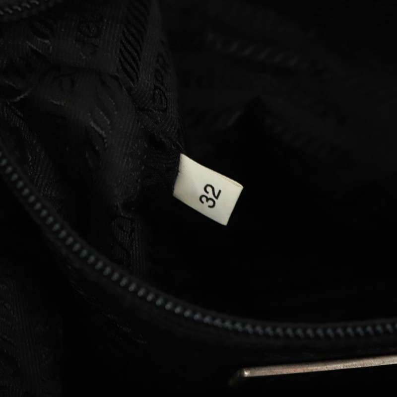 【日本直送】PRADA 雙肩包 尼龍 黑色 銀色 正品 162340A-9