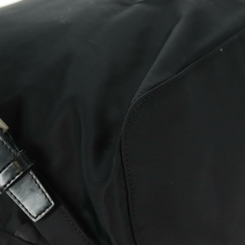【日本直送】PRADA 雙肩包 尼龍 黑色 銀色 正品 162340A-18