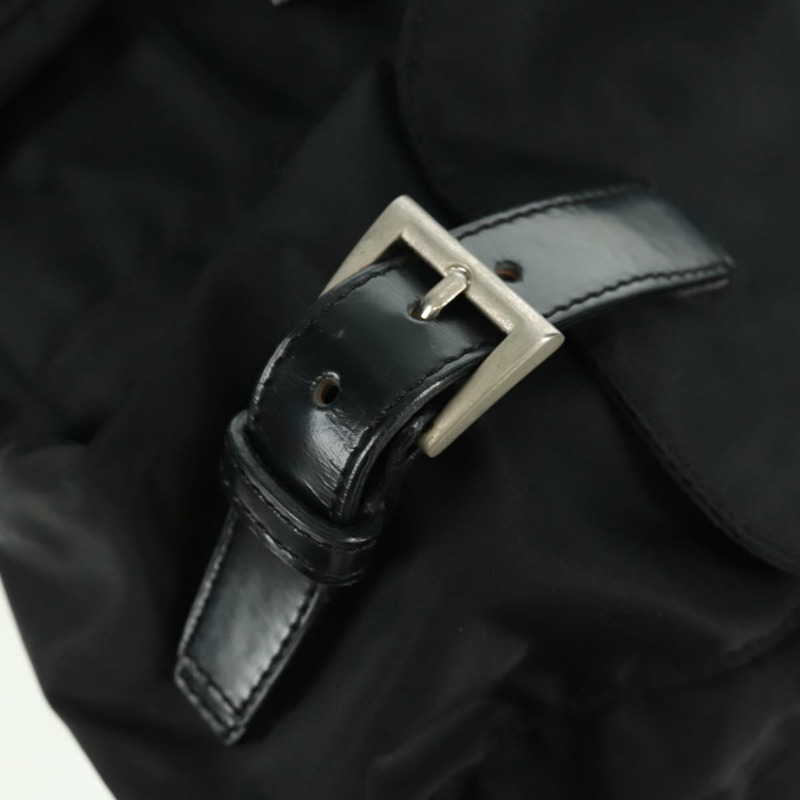 【日本直送】PRADA 雙肩包 尼龍 黑色 銀色 正品 162340A-21