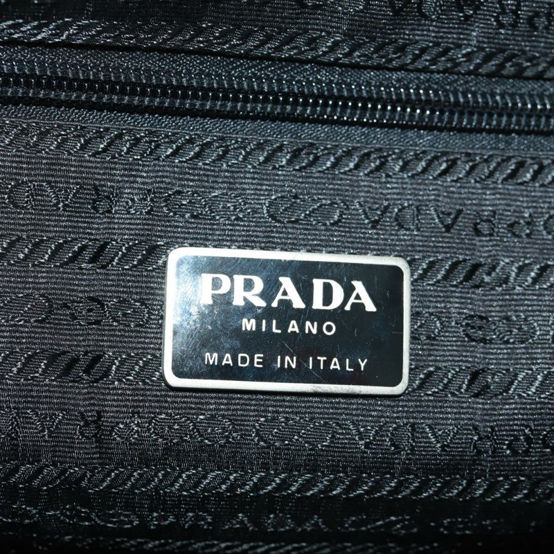 【日本直送】PRADA 雙肩包 尼龍 黑色 銀色 正品 162340A-27
