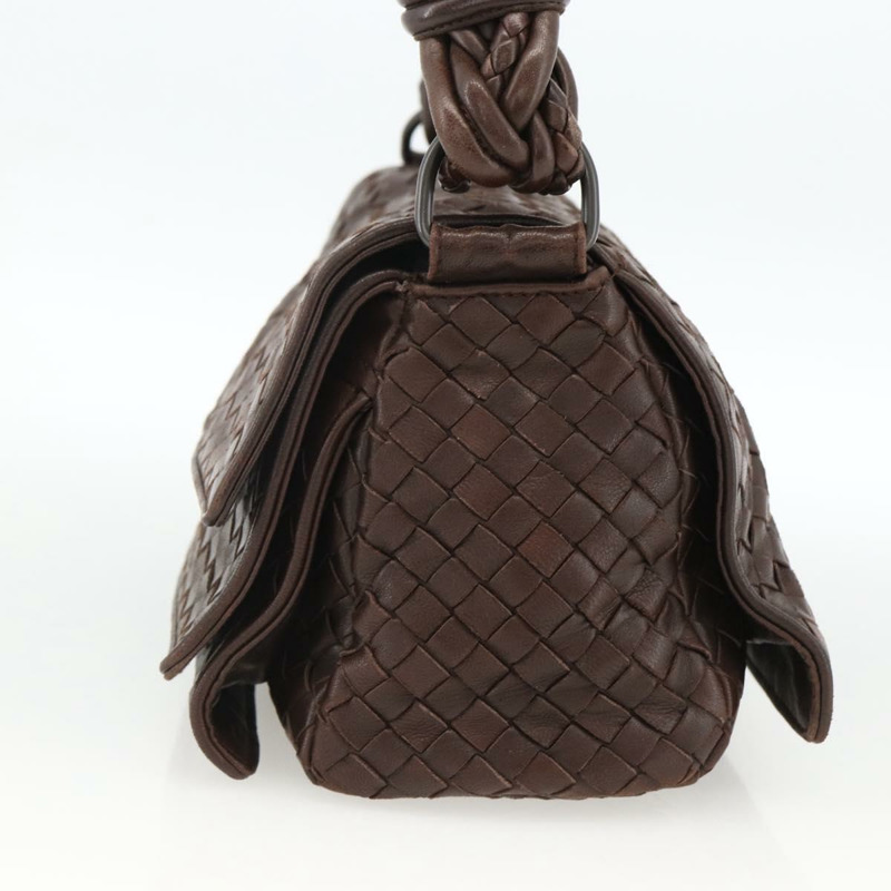 【日本直送】BOTTEGA VENETA INTRECCIATO 單肩包 皮革 棕色 正品 BSZ245V-3
