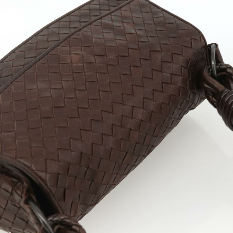 【日本直送】BOTTEGA VENETA INTRECCIATO 單肩包 皮革 棕色 正品 BSZ245V-5