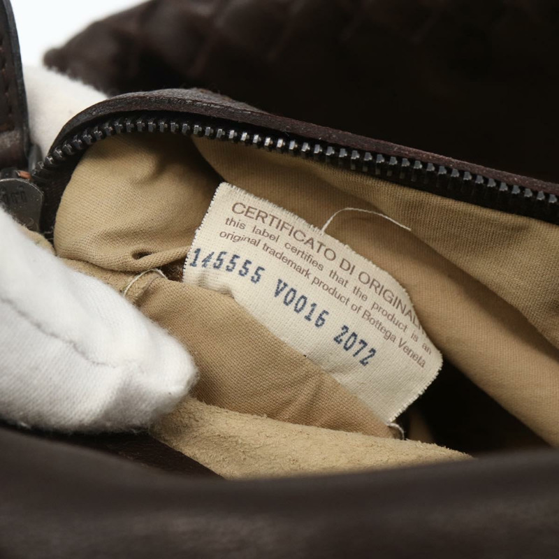【日本直送】BOTTEGA VENETA INTRECCIATO 單肩包 皮革 棕色 正品 BSZ245V-10