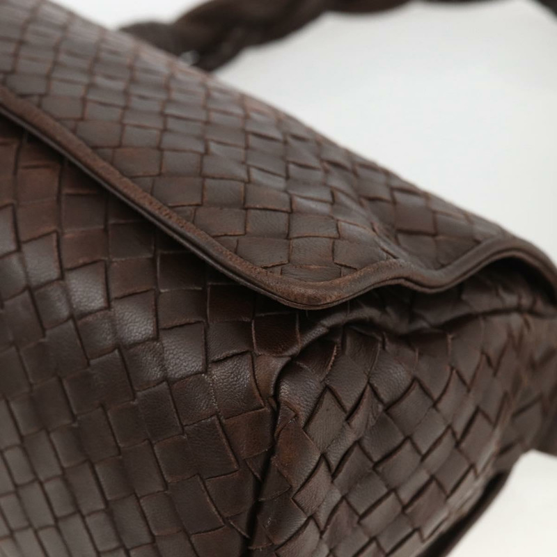 【日本直送】BOTTEGA VENETA INTRECCIATO 單肩包 皮革 棕色 正品 BSZ245V-14