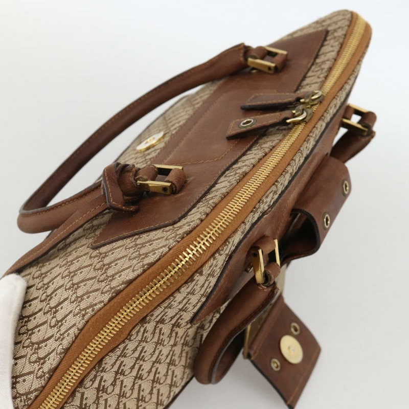 【日本直送】Christian Dior Trotter帆布手提包 米棕色 正品 174326A-5