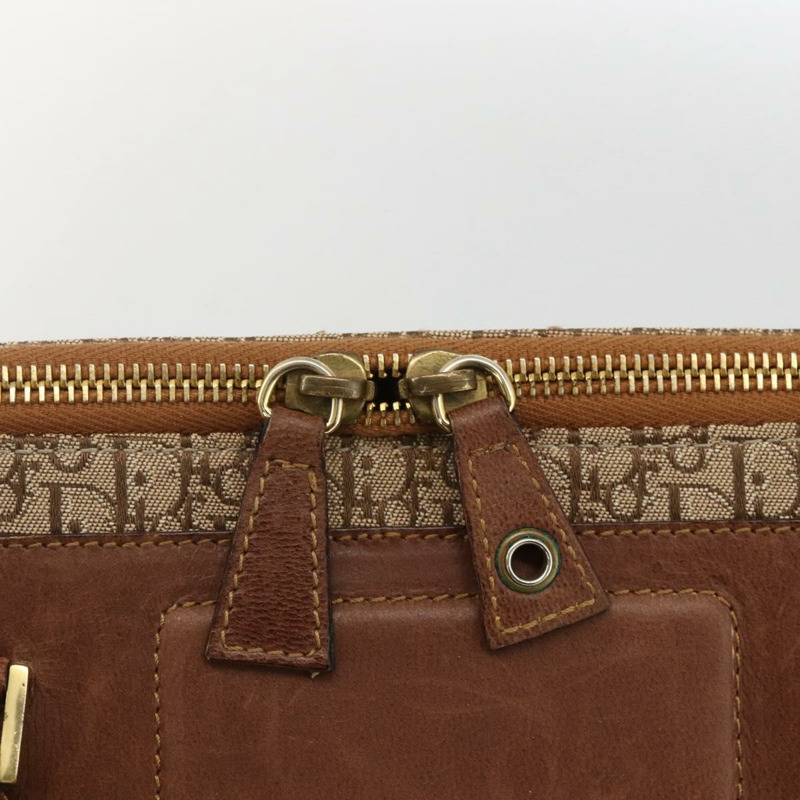 【日本直送】Christian Dior Trotter帆布手提包 米棕色 正品 174326A-14