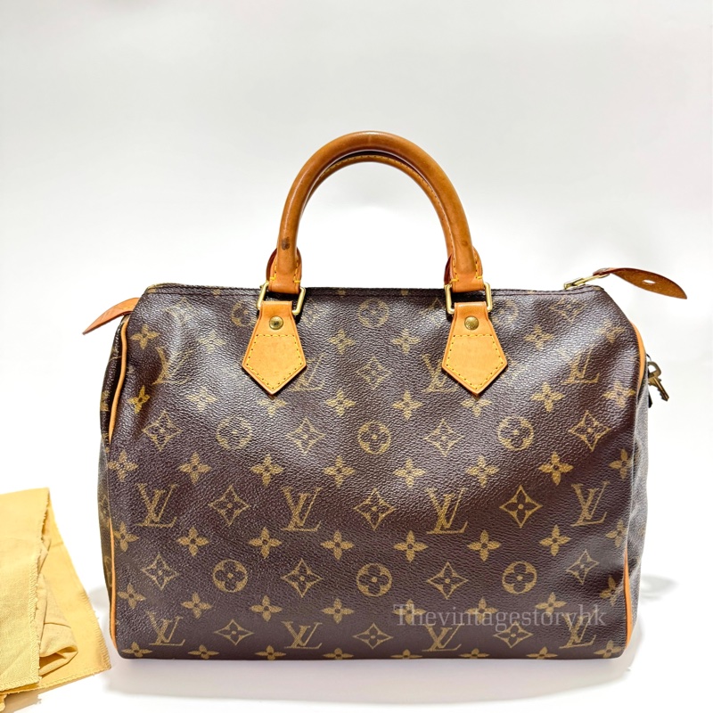 Lv Speedy 30 Vintage Bag 💼-5