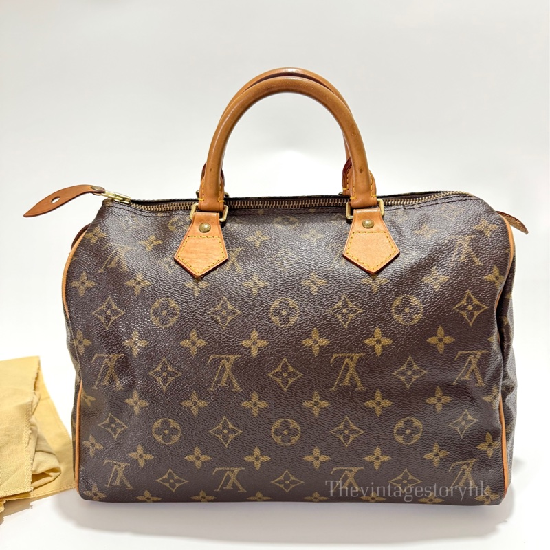 Lv Speedy 30 Vintage Bag 💼-7
