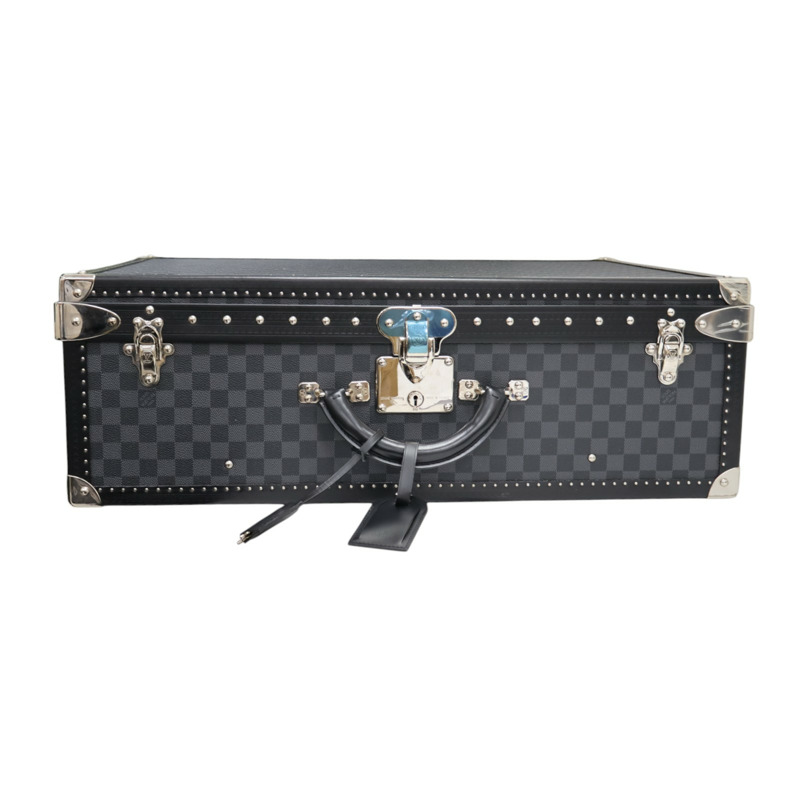 黑色 棋盤格 PVC塗層帆布 Alzer 65 手提 行李箱【LOUIS VUITTON LV 路易威登】 N21231-3