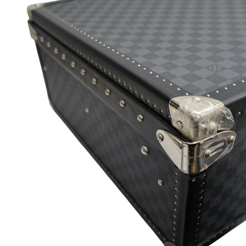 黑色 棋盤格 PVC塗層帆布 Alzer 65 手提 行李箱【LOUIS VUITTON LV 路易威登】 N21231-8