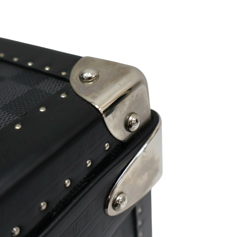 黑色 棋盤格 PVC塗層帆布 Alzer 65 手提 行李箱【LOUIS VUITTON LV 路易威登】 N21231-10