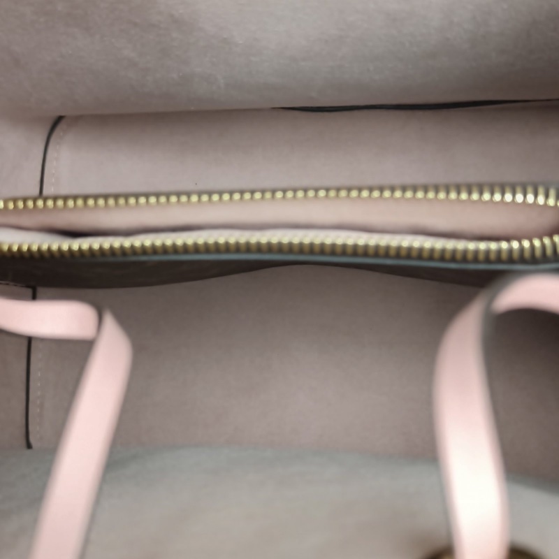 LOUIS VUITTON NÉONOÉ水桶包中號粉色內裏老花PVC金扣2018-4