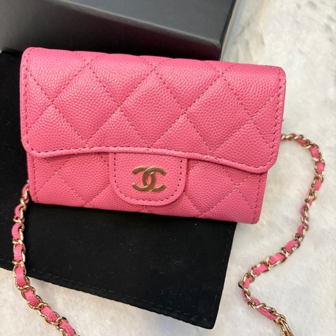 Chanel腰鏈卡包 斜挎mini包