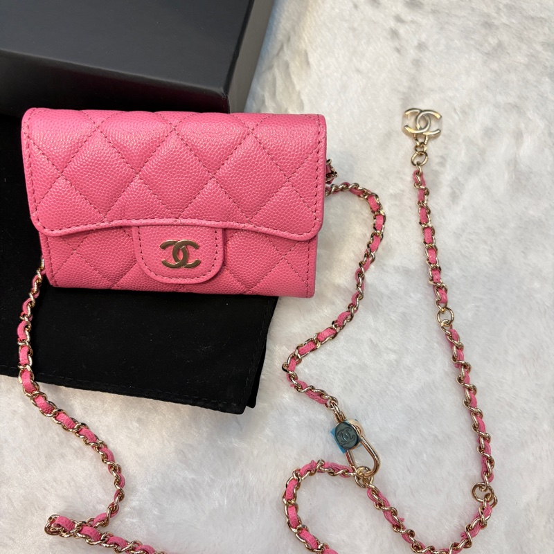 Chanel腰鏈卡包 斜挎mini包-1