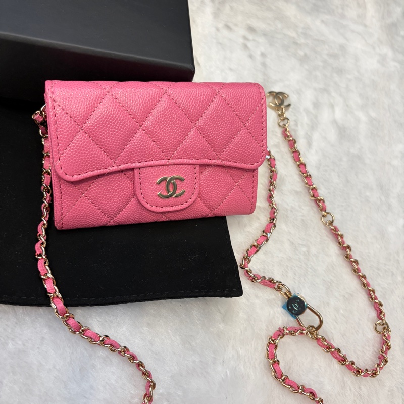 Chanel腰鏈卡包 斜挎mini包-2