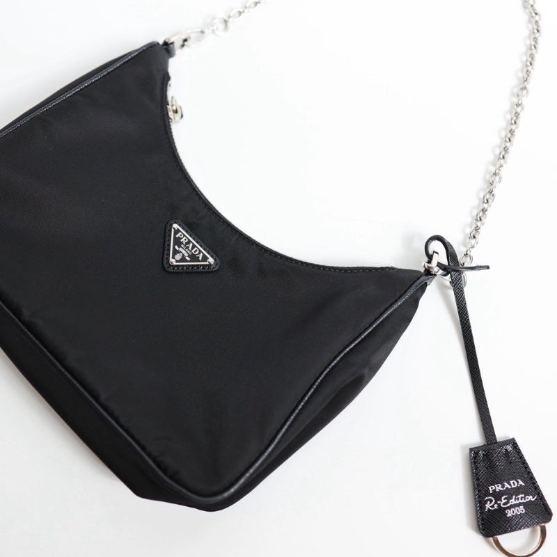 二手Prada hobo 三合一鏈條包-10