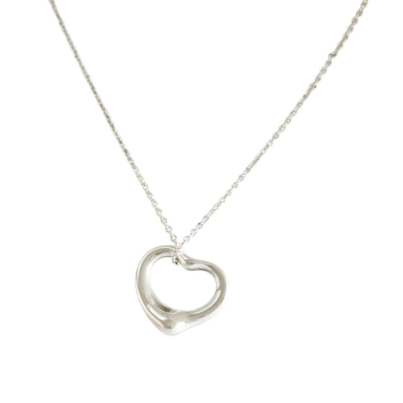 TIFFANY & CO. Open Heart 純銀 愛心💗 頸鏈-0