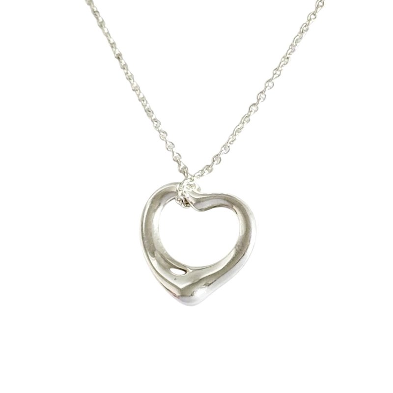 TIFFANY & CO. Open Heart 純銀 愛心💗 頸鏈-3