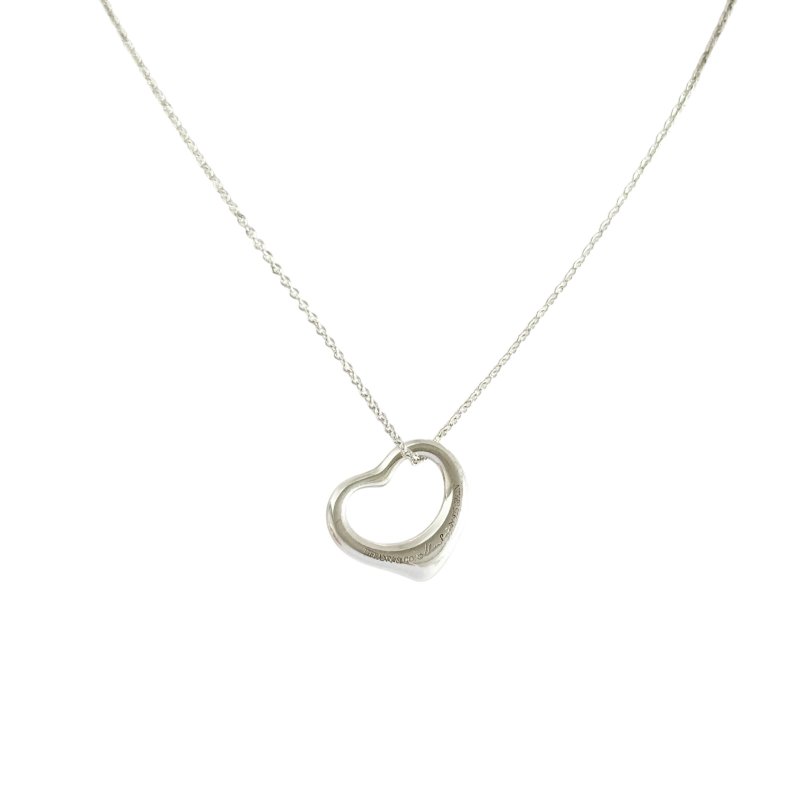 TIFFANY & CO. Open Heart 純銀 愛心💗 頸鏈-4