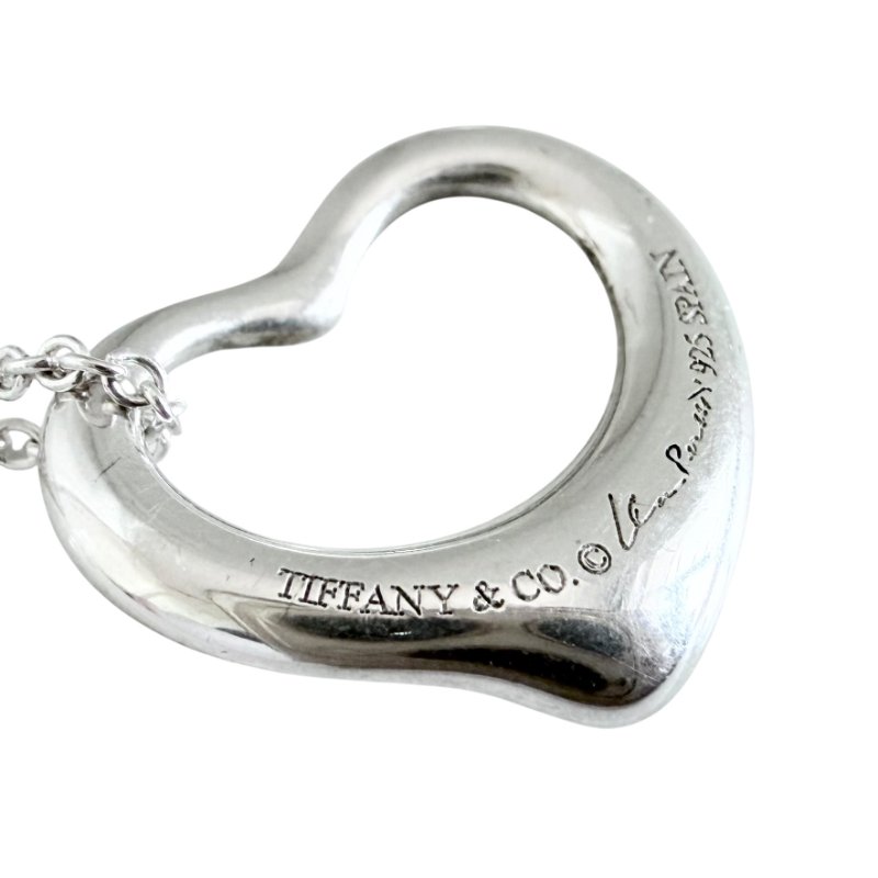 TIFFANY & CO. Open Heart 純銀 愛心💗 頸鏈-5
