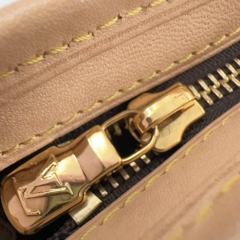 LV原花拼奶茶色背帶NEVERFULL BB側背包M46705-27