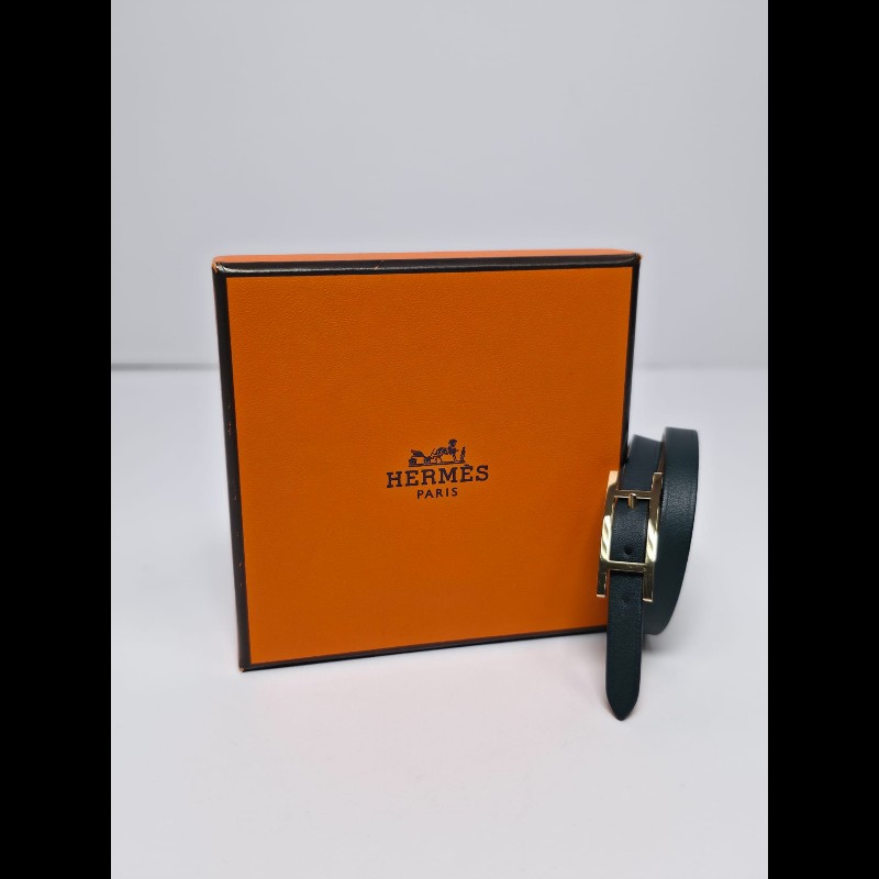 Hermes - Behapi Double Tour Bracelet(可雙面用)-0