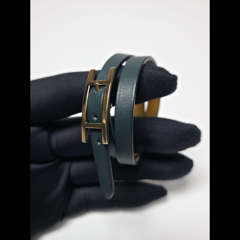 Hermes - Behapi Double Tour Bracelet(可雙面用)-3