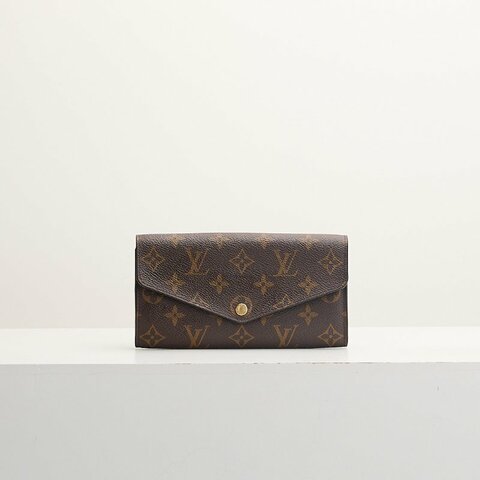 二手Lv sarah 信封長夾/晶片款