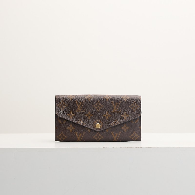 二手Lv sarah 信封長夾/晶片款-0